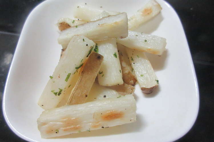 冷めても美味し 揚げずにポテト レシピ 作り方 By まろんはっぴぃ クックパッド 簡単おいしいみんなのレシピが355万品