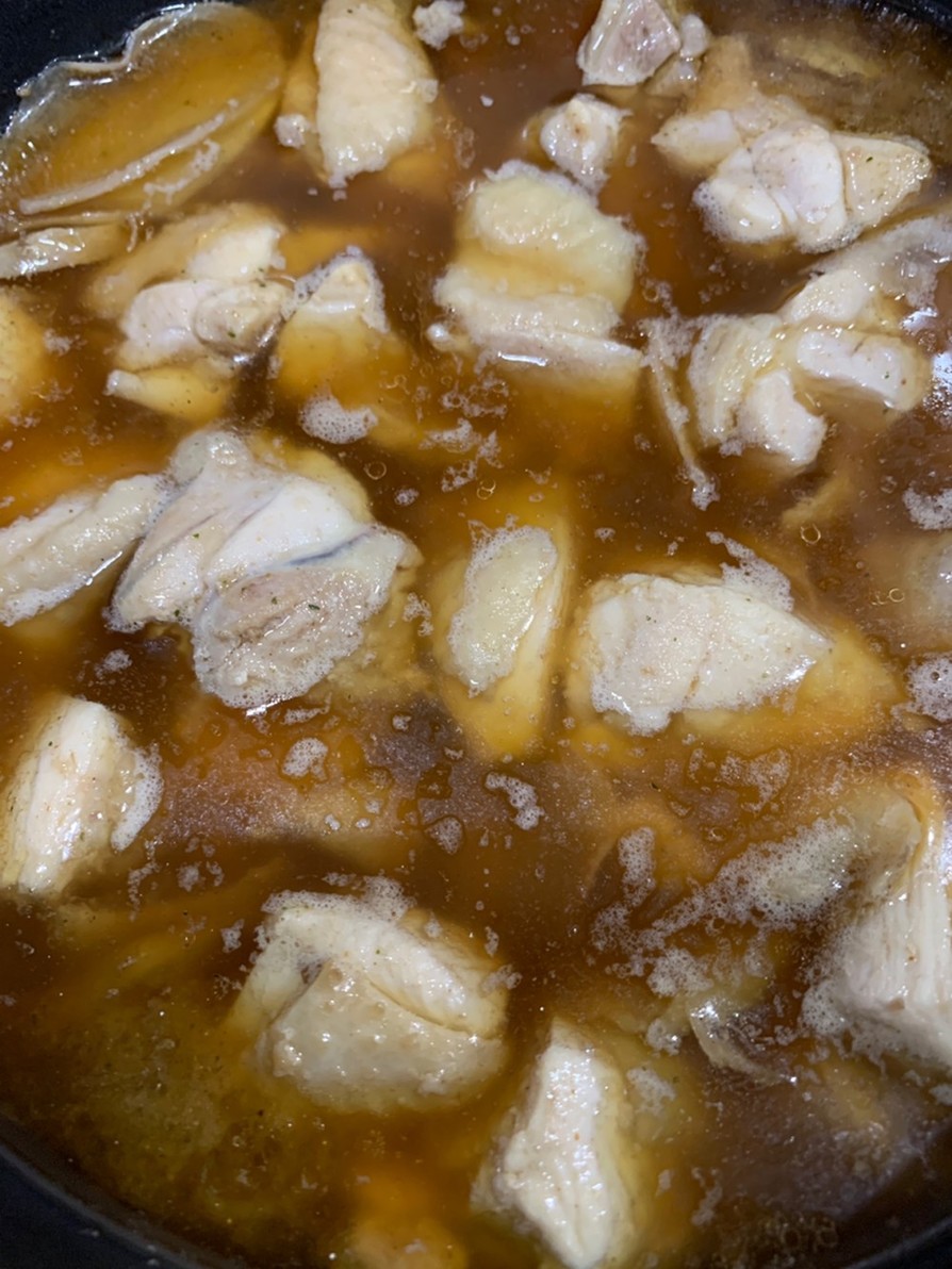 いつでも作れる台湾薬膳スープ【麻油鶏】の画像