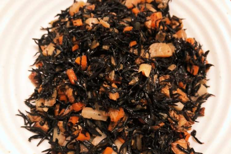超簡単 栄養満点 ひじき煮込み 和食 レシピ 作り方 By のらり クックパッド 簡単おいしいみんなのレシピが359万品