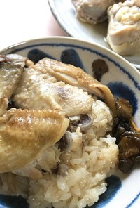 ◤電鍋レシピ◢麻油鶏おこわ／麻油糯米雞飯
