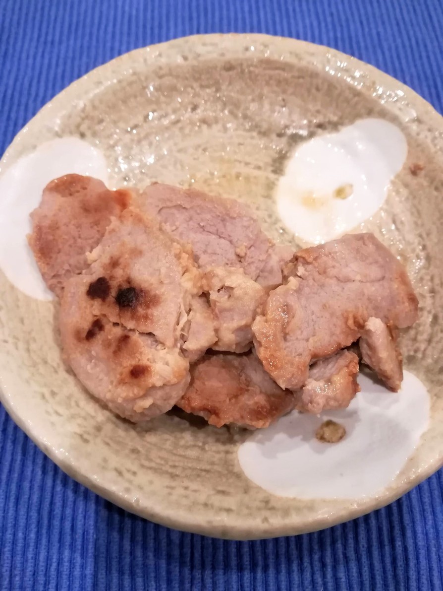豚ヒレ肉の西京漬け風の画像