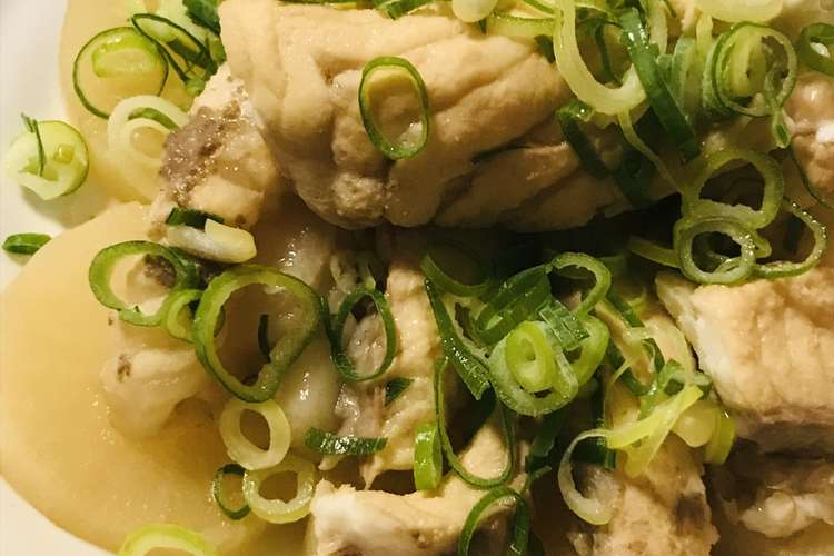 真鯛のあら活用 大根 鯛の甘煮 レシピ 作り方 By Bistromiti クックパッド 簡単おいしいみんなのレシピが361万品