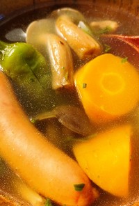 有機野菜にんじん丸ごとデトックススープ
