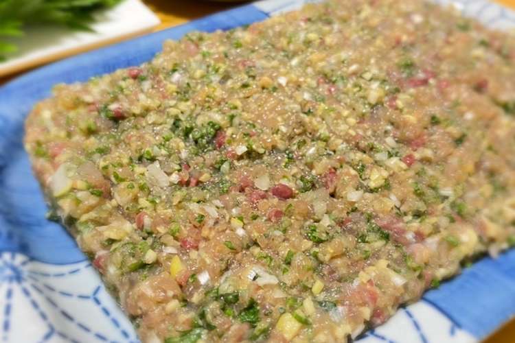 臭みゼロ 鯵のなめろう レシピ 作り方 By マルコメくんのレシピ クックパッド 簡単おいしいみんなのレシピが378万品
