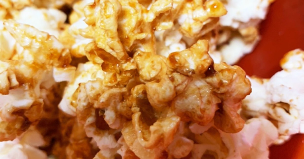 レンジで作る簡単キャラメルポップコーン レシピ 作り方 By ユカハム クックパッド 簡単おいしいみんなのレシピが378万品