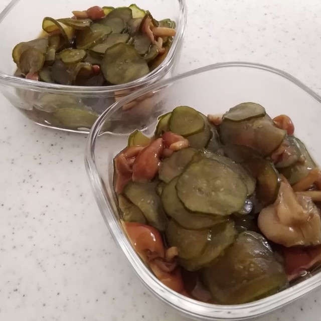 簡単 なめこときゅうりの麺つゆ煮 レシピ 作り方 By みこひろママ クックパッド 簡単おいしいみんなのレシピが360万品