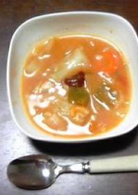 脂肪燃焼スープ（味噌アレンジ）
