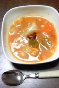 脂肪燃焼スープ（味噌アレンジ）