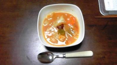 脂肪燃焼スープ（味噌アレンジ）の写真
