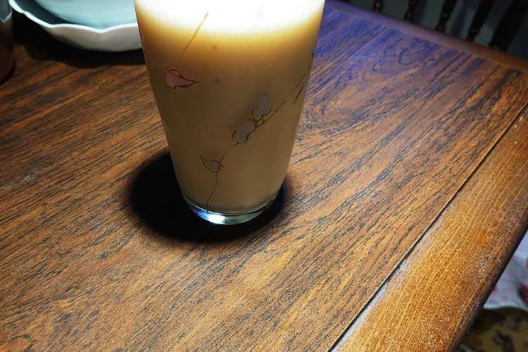 杏 バナナの飲むヨーグルト レシピ 作り方 By 三毛猫調理愛好家 クックパッド