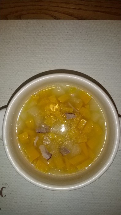 コリンキーのスープの写真