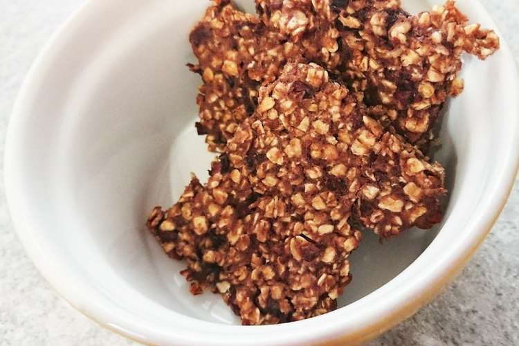 ヘルシー オートミールの小豆クッキー レシピ 作り方 By サンリオラブリー クックパッド 簡単おいしいみんなのレシピが357万品