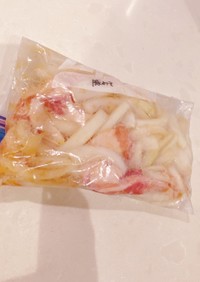 豚味噌焼き(下味冷凍保存で作り置き)