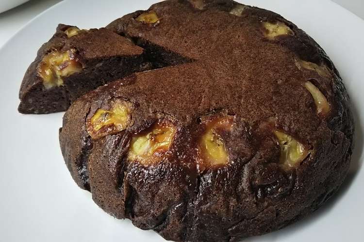 ホットクックで簡単バナナチョコケーキ レシピ 作り方 By クックlo0ali クックパッド