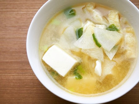 豆腐と大根の味噌汁♪の画像