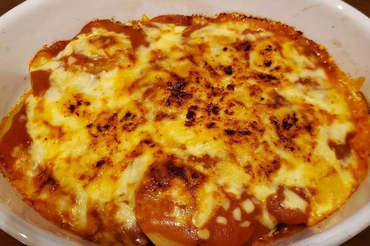 茄子とポテトのミートグラタン レシピ 作り方 By とんかつだいすき クックパッド
