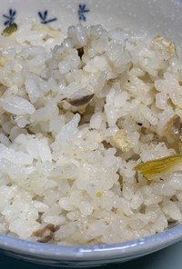 鮎飯(鮎の炊き込みご飯)
