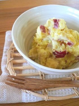 さつまいものサラダ、Cafeの味