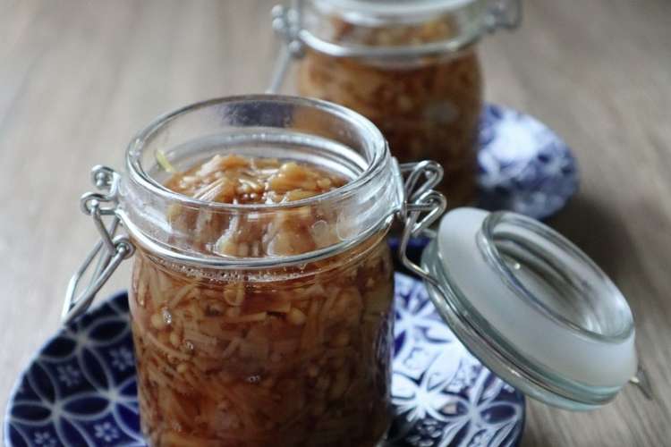 自家製 えのきの佃煮 なめ茸 レシピ 作り方 By みみなきみ クックパッド