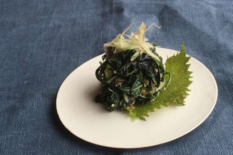 葉胡椒と海苔の甘味噌ナムル レシピ 作り方 By 里山の食卓 クックパッド 簡単おいしいみんなのレシピが358万品