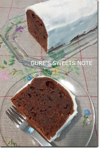 ブラックチェリーのチョコレートケーキ