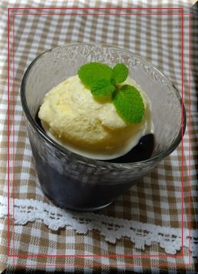 ボトルコーヒーで♪コーヒーゼリー