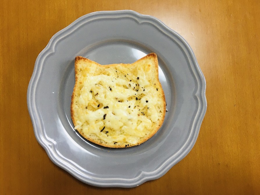チーズとはちみつのトーストの画像
