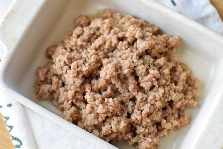 作り置き 簡単レンチン肉味噌 レシピ 作り方 By Ayachin クックパッド