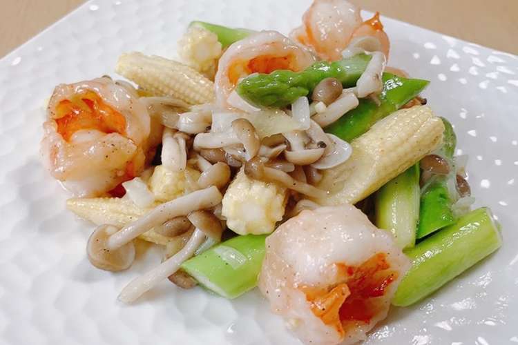 海老と夏野菜塩炒め レシピ 作り方 By なべ屋 クックパッド 簡単おいしいみんなのレシピが357万品