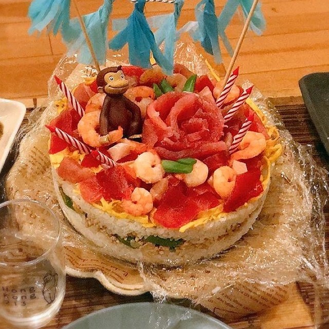 誕生日や雛祭りに 可愛いちらし寿司ケーキ レシピ 作り方 By 珈琲に目がないちゃん クックパッド 簡単おいしいみんなのレシピが374万品