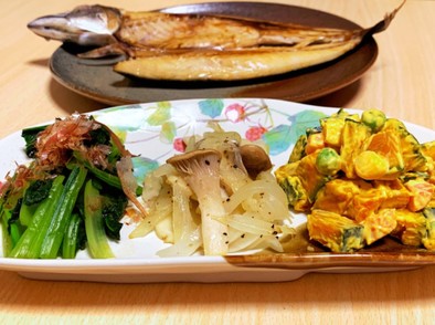 レンチンで5分調理☆小松菜のお浸しの写真