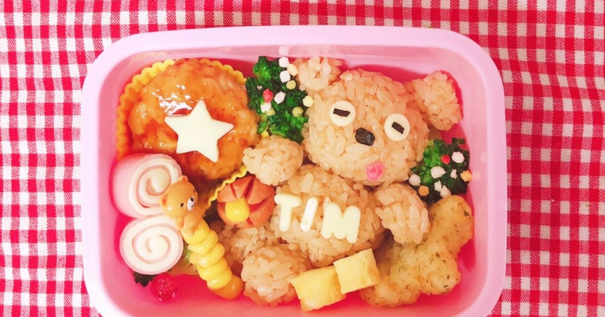 ミニオンボブのティム キャラ弁 デコ弁 レシピ 作り方 By もこにゃん クックパッド