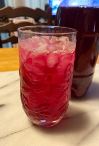 夏バテに、赤紫蘇ジュースシロップ