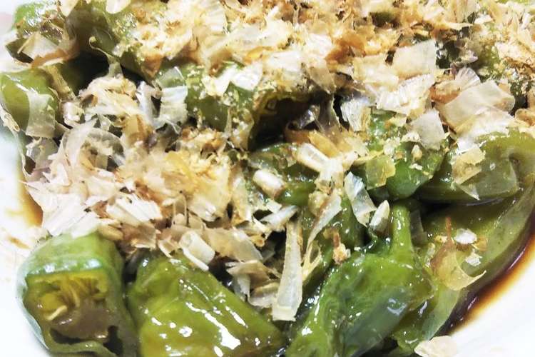 ししとう大量消費に ピリリ甘辛煮しめ レシピ 作り方 By 花子とあんこ クックパッド 簡単おいしいみんなのレシピが352万品