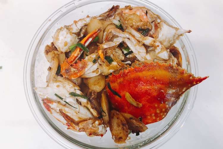 渡り蟹とトックの醤油炒め 中華料理 レシピ 作り方 By Jenaee クックパッド