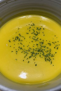 江戸崎かぼちゃの冷製スープ