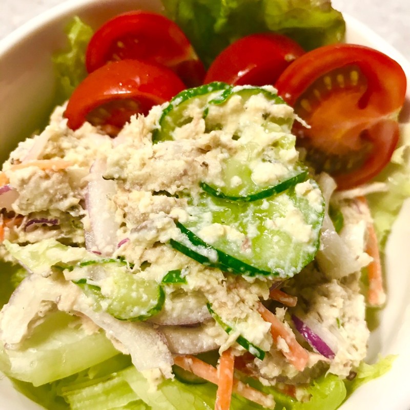 サバサラダのレシピ