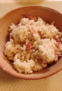 生桜海老玄米ご飯