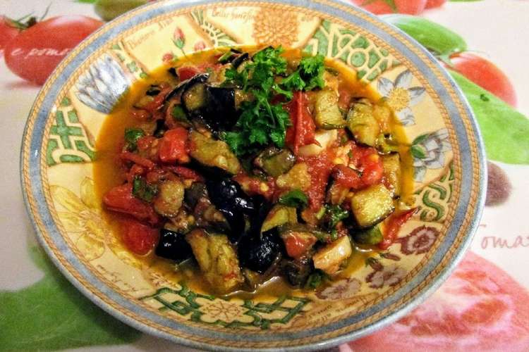 ナスとトマトのソテー 南イタリア料理です レシピ 作り方 By Pachino クックパッド