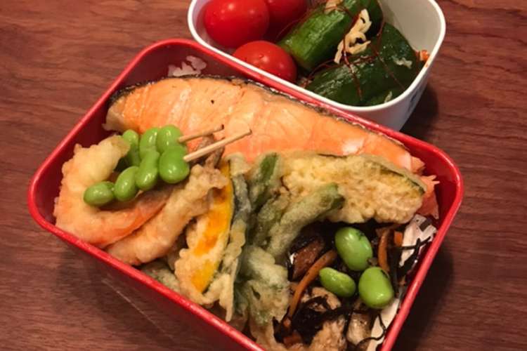 お弁当 108鮭のっけ弁当 レシピ 作り方 By こつゆ514 クックパッド 簡単おいしいみんなのレシピが352万品
