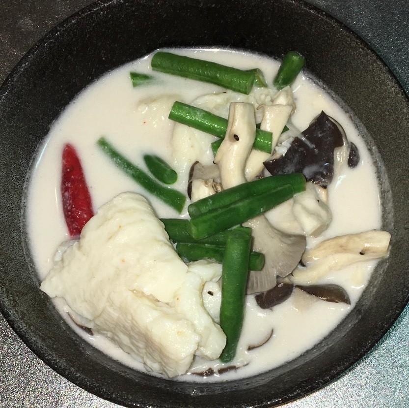 白身魚のココナッツ煮（トムカープラ）の画像