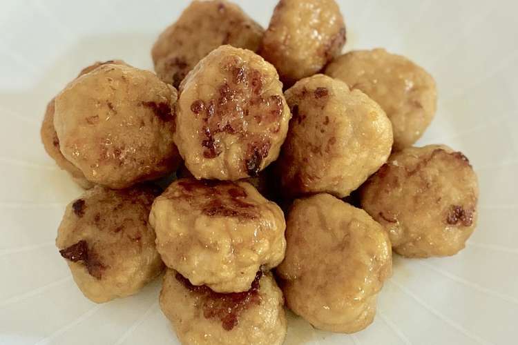 ふわふわやわらかい鶏肉団子の照り焼き レシピ 作り方 By Tressugar クックパッド 簡単おいしいみんなのレシピが358万品