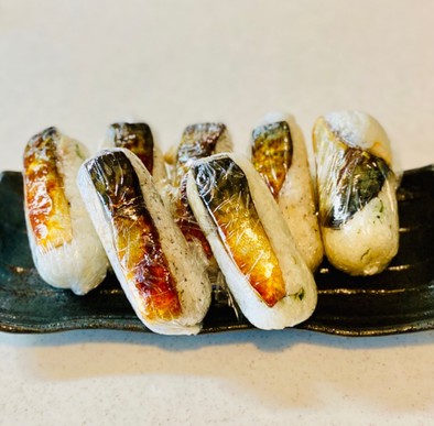 スティック塩鯖寿司〜山葵と胡麻2種味〜の写真