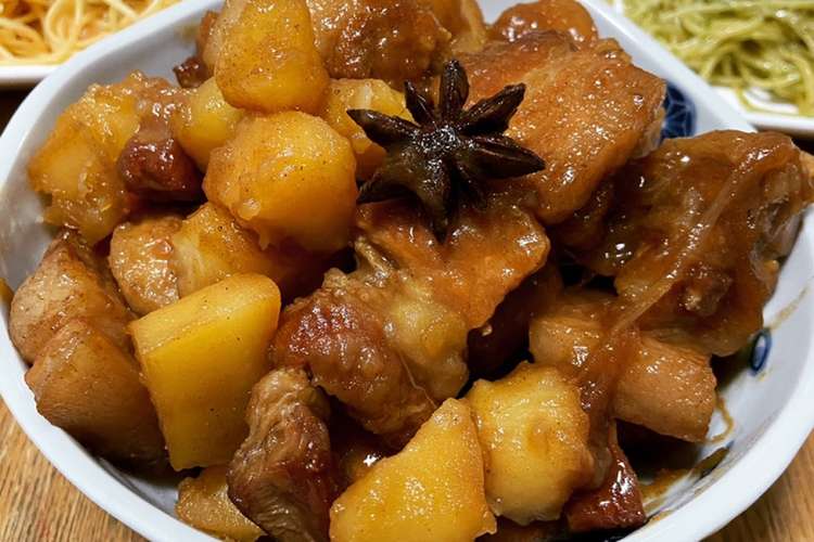 じゃがいも入り豚の角煮 紅焼肉 レシピ 作り方 By 楠玉三郎 クックパッド 簡単おいしいみんなのレシピが360万品