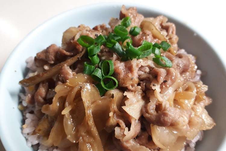 食欲up 簡単冷しゃぶ肉でふんわり豚ドン レシピ 作り方 By 気まぐれ 雨おんな クックパッド