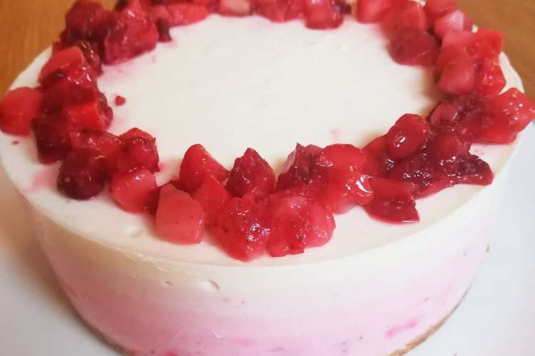 覚書 4層のいちごレアチーズケーキ レシピ 作り方 By みーちゃん6565 クックパッド 簡単おいしいみんなのレシピが350万品