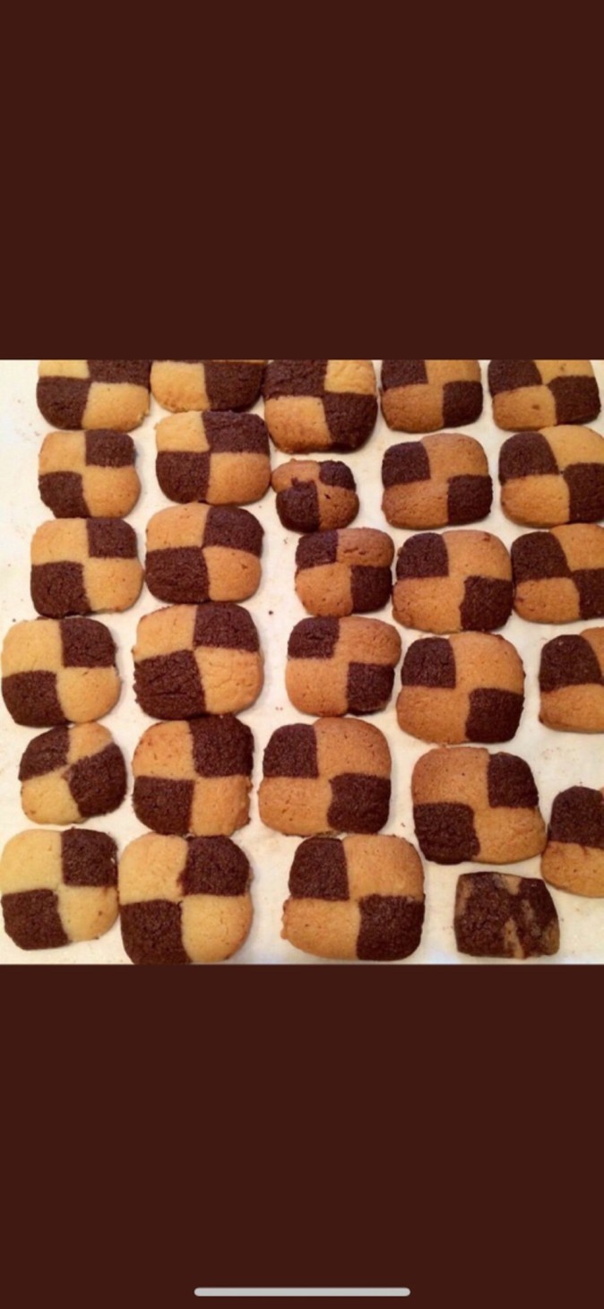 市松模様クッキーの画像
