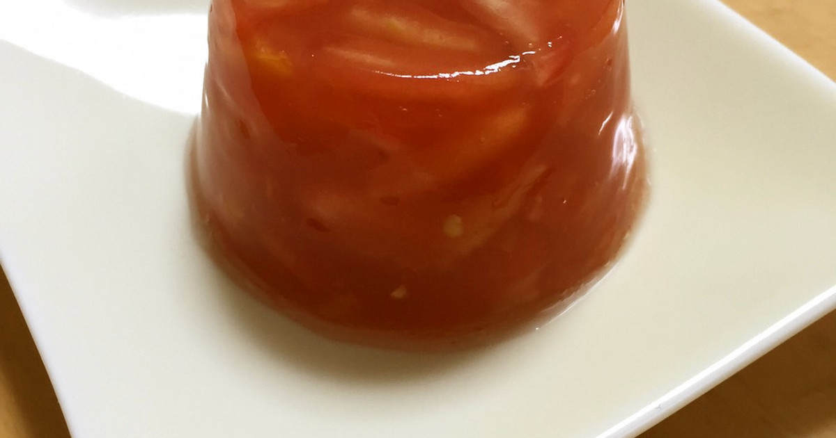アメーラ トマトのさわやかゼリー レシピ 作り方 By さかなのまち焼津市 クックパッド
