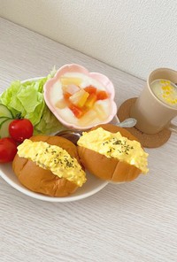 お手軽!! 卵サラダ / 卵サンド
