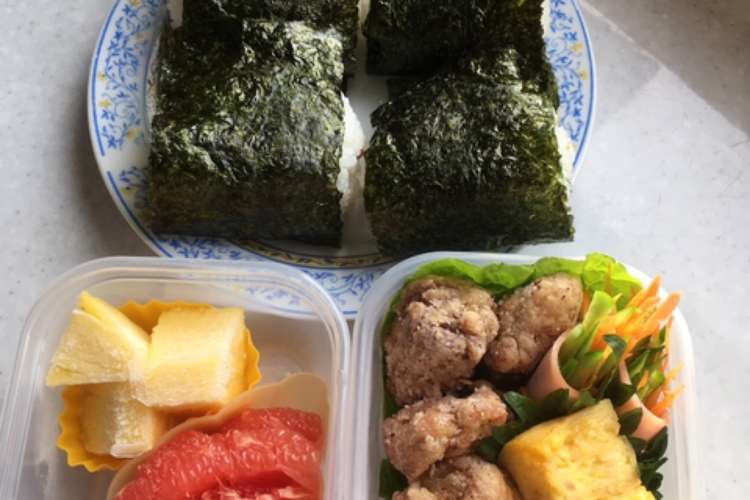 高校男子お弁当 1 7 18 レシピ 作り方 By ｊｓｓｊ クックパッド 簡単おいしいみんなのレシピが373万品